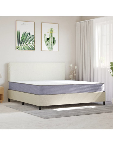Materasso in Schiuma Mediamente Morbido 200x200 cm