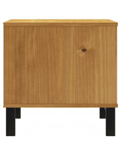 Tavolino FLAM 50x50x50 cm in Legno Massello di Pino