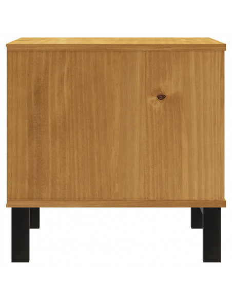 Tavolino FLAM 50x50x50 cm in Legno Massello di Pino