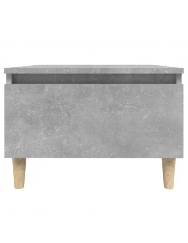 Tavolino Grigio Cemento 50x46x35 cm in Legno Multistrato