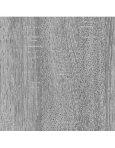 Tavolino Grigio Sonoma 40x40x40 cm in Legno Multistrato