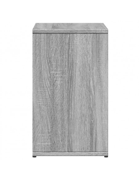 Tavolino Grigio Sonoma 50x30x50 cm Legno Multistrato