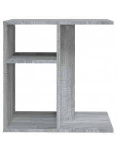 Tavolino Grigio Sonoma 50x30x50 cm Legno Multistrato