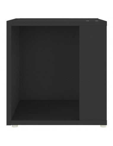 Tavolino Nero 33x33x34,5 cm in Truciolato