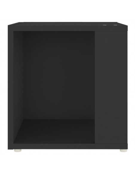 Tavolino Nero 33x33x34,5 cm in Truciolato