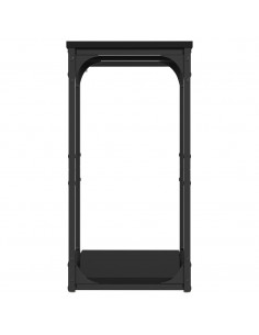 Tavolino Nero 40x30x60 cm in Legno Multistrato
