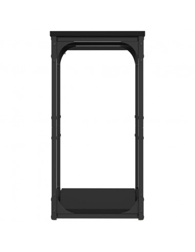 Tavolino Nero 40x30x60 cm in Legno Multistrato