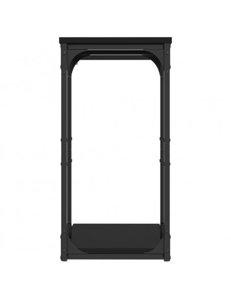 Tavolino Nero 40x30x60 cm in Legno Multistrato
