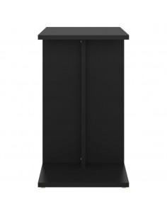 Tavolino Nero 50x30x50 cm in Legno Multistrato