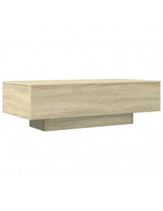 Tavolino Rovere Sonoma 100x49,5x31 cm in Legno Multistrato