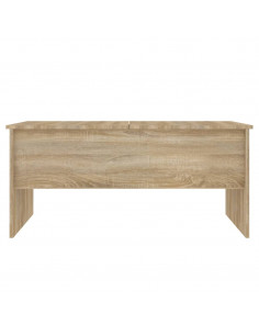 Tavolino Rovere Sonoma 102x50,5x46,5 cm in Legno Multistrato