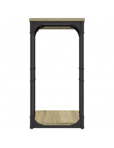 Tavolino Rovere Sonoma 40x30x60 cm in Legno Multistrato