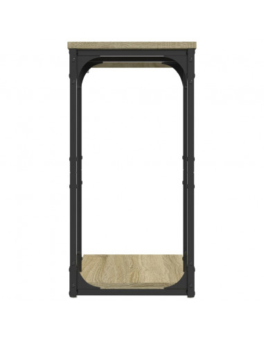 Tavolino Rovere Sonoma 40x30x60 cm in Legno Multistrato