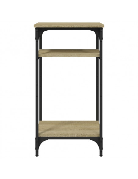 Tavolino Rovere Sonoma 40x30x75 cm in Legno Multistrato
