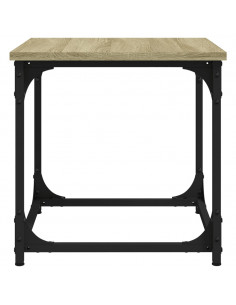 Tavolino Rovere Sonoma 40x40x40 cm in Legno Multistrato