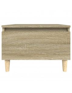 Tavolino Rovere Sonoma 50x46x35 cm in Legno Multistrato