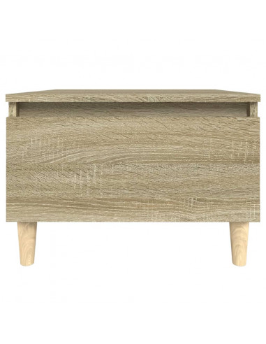 Tavolino Rovere Sonoma 50x46x35 cm in Legno Multistrato