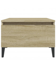 Tavolino Rovere Sonoma 50x46x35 cm in Legno Multistrato