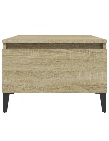 Tavolino Rovere Sonoma 50x46x35 cm in Legno Multistrato