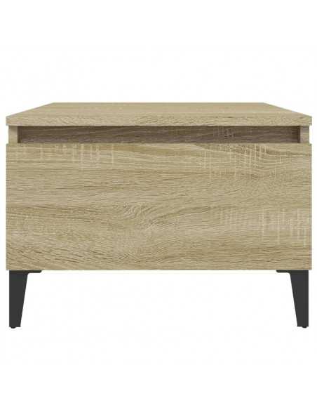 Tavolino Rovere Sonoma 50x46x35 cm in Legno Multistrato