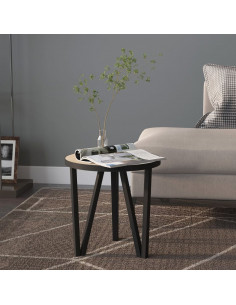 Tavolino Rovere Sonoma Ø35 cm in MDF