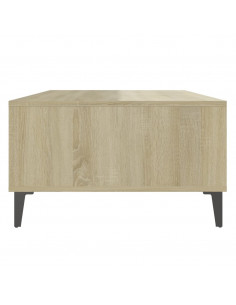 Tavolino Salotto Bianco Rovere Sonoma 103,5x60x35cm Multistrato