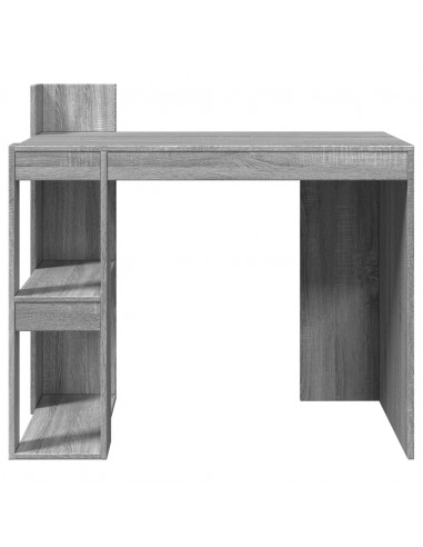 Scrivania Grigio Sonoma 103,5x56,5x94 cm in Legno Multistrato