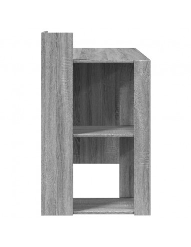 Scrivania Grigio Sonoma 103,5x56,5x94 cm in Legno Multistrato