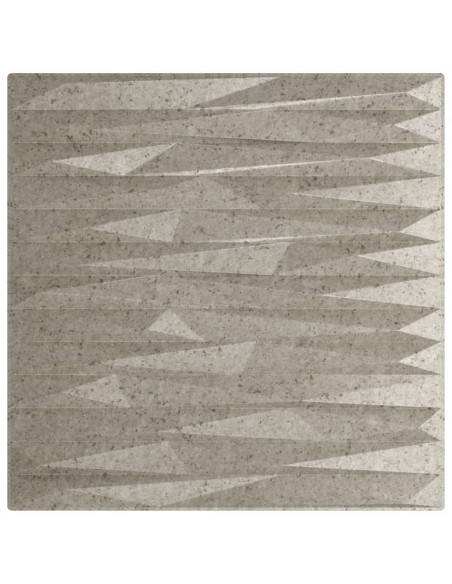 Pannelli Murali 48 pz Beton 50x50 cm XPS 12 m² Pietra