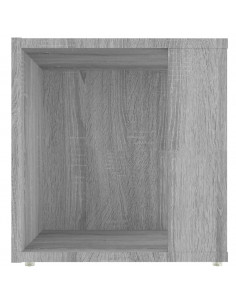 Tavolino Salotto Grigio Sonoma 33x33x34,5 cm Legno Multistrato