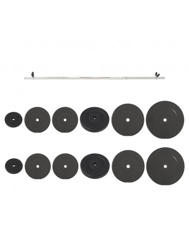 Bilanciere con Dischi 90 kg