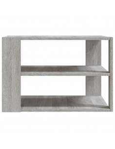 Tavolino Salotto Grigio Sonoma 59,5x59,5x40cm Legno Multistrato