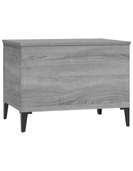 Tavolino Salotto Grigio Sonoma 60x44,5x45 cm Legno Multistrato