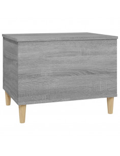 Tavolino Salotto Grigio Sonoma 60x44,5x45 cm Legno Multistrato
