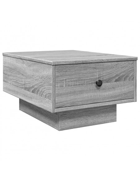 Tavolino Salotto Grigio Sonoma 60x45x31 cm Legno Multistrato