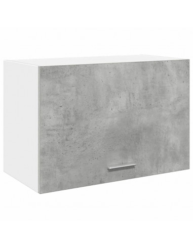 Mobile Pensile Grigio Cemento 60x31x40 cm in Legno Multistrato