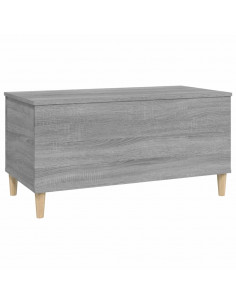 Tavolino Salotto Grigio Sonoma 90x44,5x45 cm Legno Multistrato
