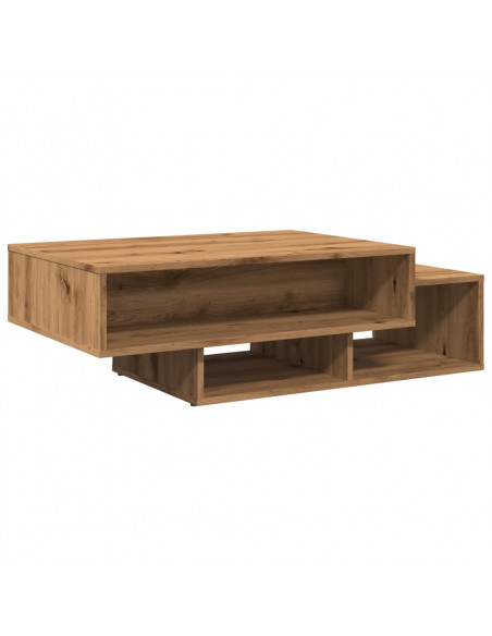 Tavolino Salotto Rovere Artigianale 105x55x32 cm in Truciolato