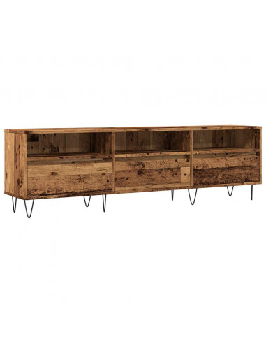 Mobile Porta TV Legno Antico 150x30x44,5 cm Legno Multistrato