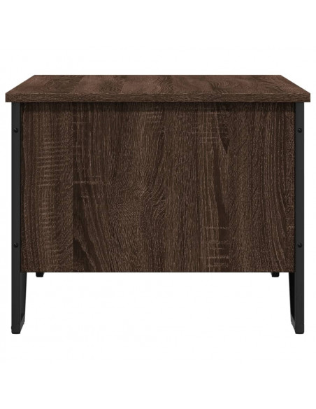 Tavolino Salotto Rovere Marrone 100x51x40 cm Legno Multistrato