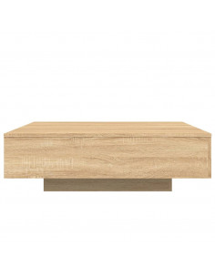Tavolino Salotto Rovere Sonoma 100x100x31 cm Legno Multistrato