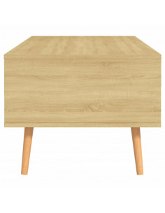 Tavolino Salotto Rovere Sonoma 100x49,5x43 cm Legno Multistrato