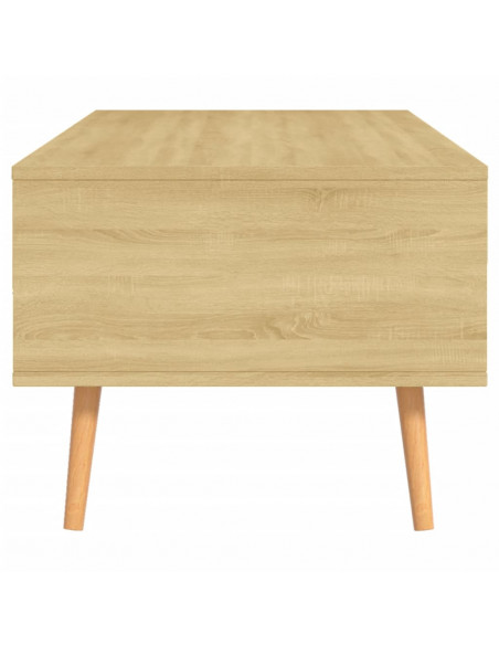Tavolino Salotto Rovere Sonoma 100x49,5x43 cm Legno Multistrato