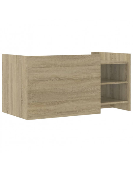 Tavolino Salotto Rovere Sonoma 100x50x50cm in Legno Multistrato