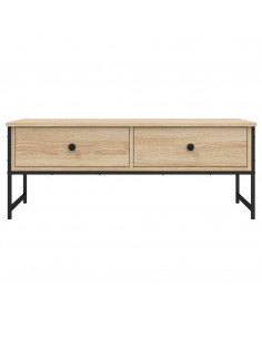 Tavolino Salotto Rovere Sonoma 101x49x39,5 cm Legno Multistrato