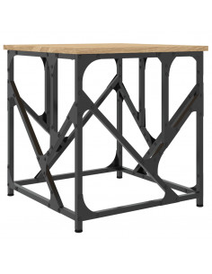 Tavolino Salotto Rovere Sonoma 45x45x47,5 cm Legno Multistrato