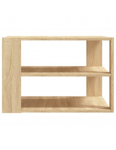 Tavolino Salotto Rovere Sonoma 59,5x59,5x40cm Legno Multistrato