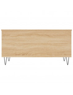 Tavolino Salotto Rovere Sonoma 90x44,5x45 cm Legno Multistrato