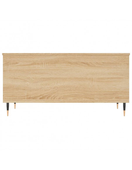 Tavolino Salotto Rovere Sonoma 90x44,5x45 cm Legno Multistrato
