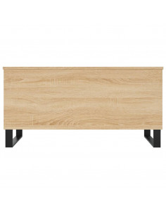 Tavolino Salotto Rovere Sonoma 90x44,5x45 cm Legno Multistrato